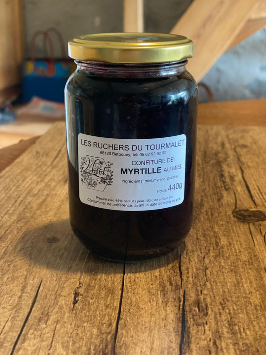 Confiture Myrtille au miel